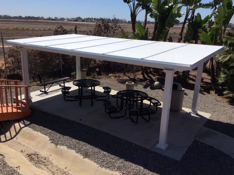 A Patio Cover from TEMO Offers Shade During Hot Phoenix, AZ, Summers