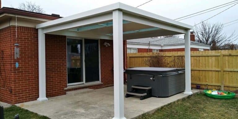 A Patio Cover from TEMO Offers Shade During Hot Phoenix, AZ, Summers