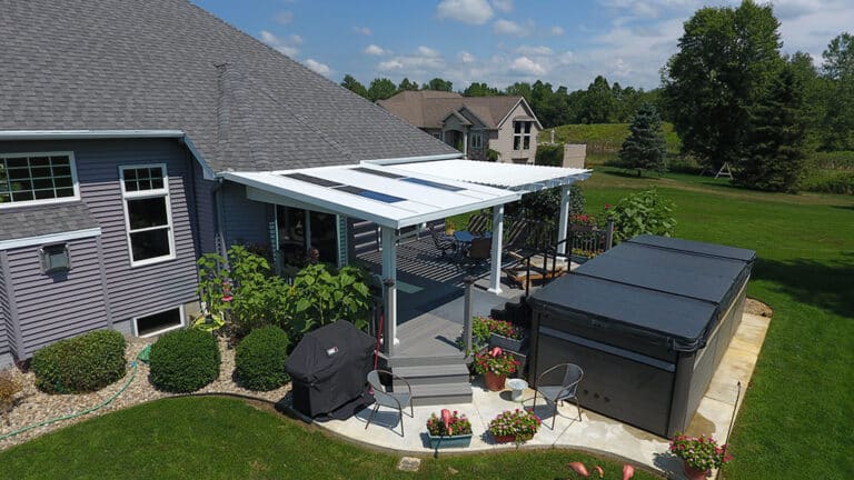 Extruded Aluminum Patio Covers for Homeowners in Appleton, Wisconsin Dells, and Elsewhere in WI