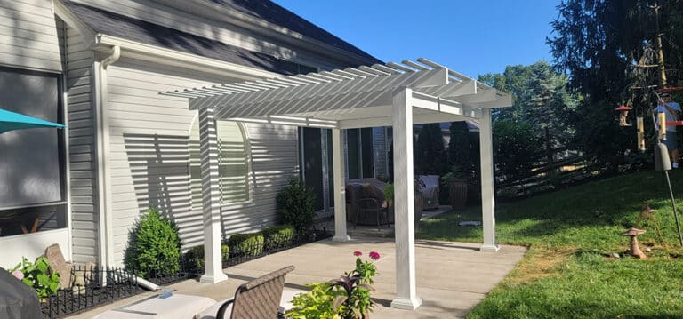 Gorgeous Pergolas in Yards Throughout Boston, MA
