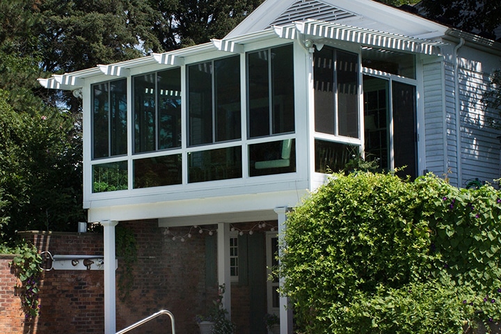 Santa fe sunroom roof style