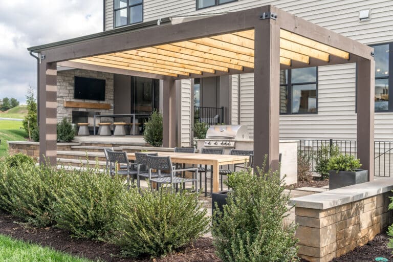 Extruded Aluminum pergola