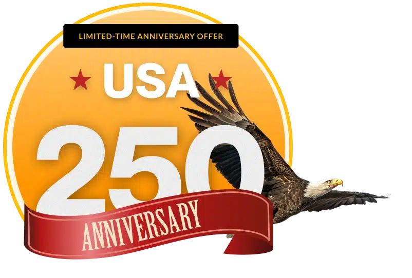 250 Year Anniversary Badge